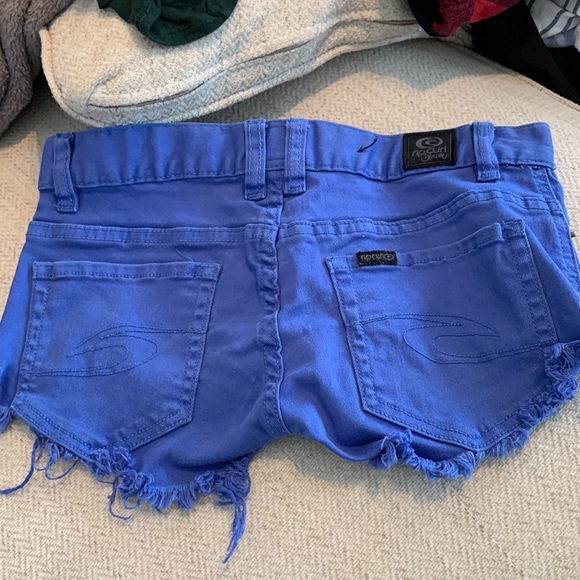 Blue Denim Shorts - Picture 2 of 2